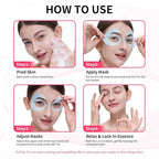 SPODARE OK Shape Eye Masks, 360° Fit Under Eye Patches - Image 6