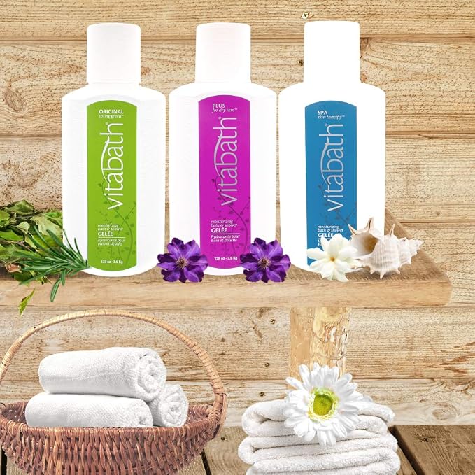 Vitabath Original Spring Green Moisturizing Bath & Shower Gel Wash Invigorating - Image 8
