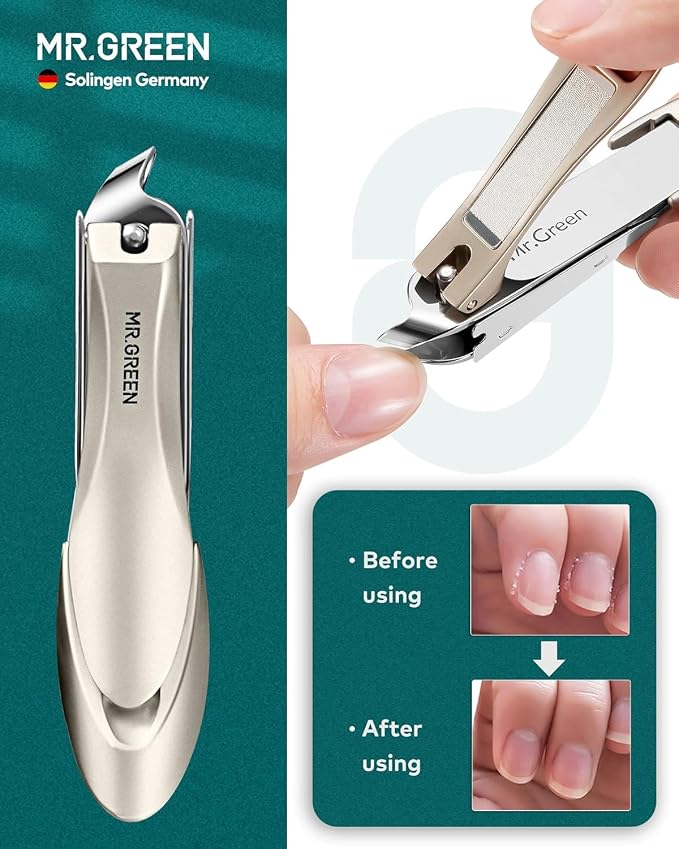MR.GREEN 8-in-1 Manicure & Pedicure Set – Professional German Stainless Steel - Image 4