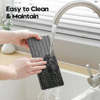 3 Pack Diatomite Stone Sink Tray, Water Absorbing Mat - Image 7
