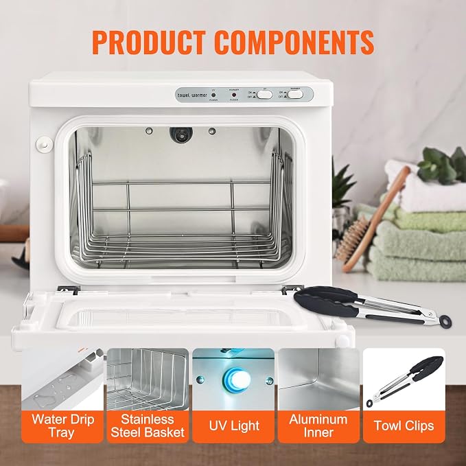 VEVOR Hot Towel Warmer, 8L Small Towel Warmer Cabinet - Image 5