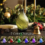 Porseme 150ml Essential Oil Diffuser Glass Color Changing Aroma Air Diffusers - Image 2
