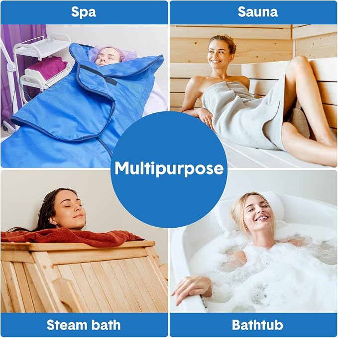 Mimorou 100 Pack Disposable Sauna Blanket Sauna Bag Liners Plastic Sheeting - Image 7
