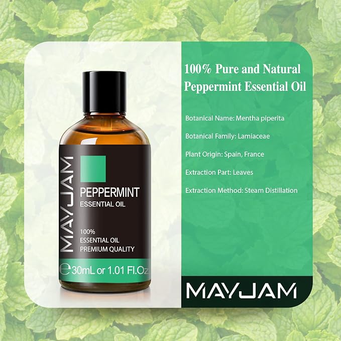 Peppermint Essential Oil, MAYJAM Peppermint Oil - Image 3