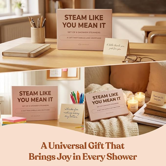 MESMOS 6 Assorted Shower Steamers Aromatherapy, Administrative Professional Day - Image 7