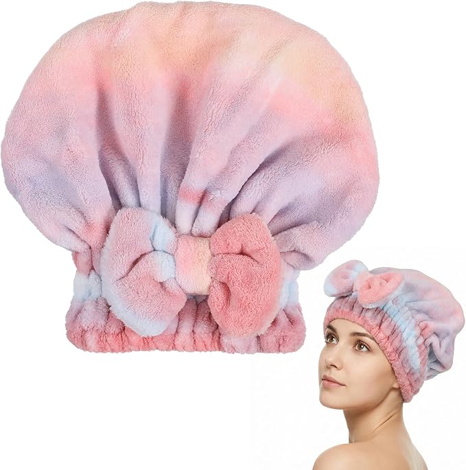 Xinjoduz Absorbent Hair Towel Wrap, Microfiber Hair Towel Wrap by Xinjoduz