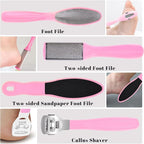 Professional Foot Care Kit, 30-Piece Pedicure Set - Image 3