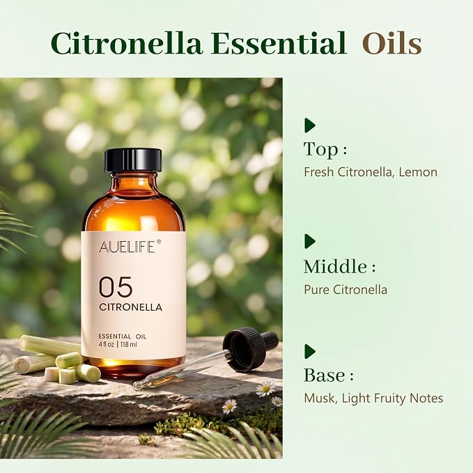 Citronella Essential Oil – 4 Fl Oz Citronella Oil - Image 6