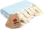 Bazaar Anatolia Turkish Beach Towel – 100% Cotton, Quick Dry, Sand Free Swim - Image 9
