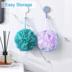 AmazerBath Loofah Sponge 75g/Piece, Exfoliating Bath Sponge Body Scrubber - Image 7