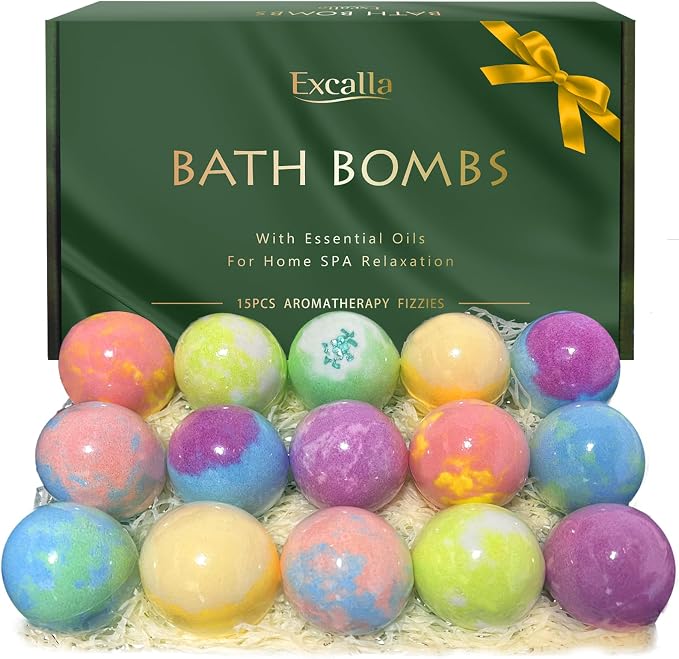 Bath Bombs for Women Gift Set, Shea & Coco Butter Dry Skin Moisturize, SPA - Image 2