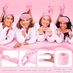 Moucuny 42 Pcs Summer Spa Sleepover Party Supplies Bulk - Image 3