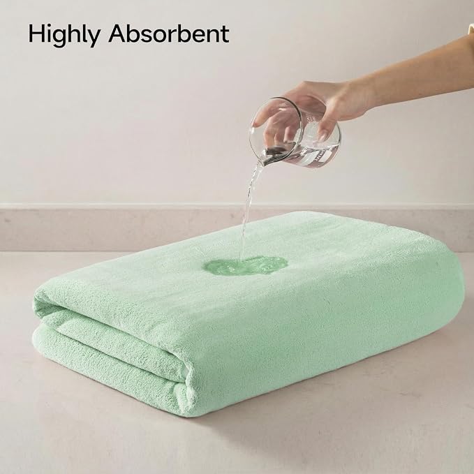 REDKISS 2 Pack Microfiber Extra Large Bath Sheets, 35 x 70 Inches, Soft and - Image 6