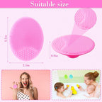 Nuogo 40 Pack Facial Cleansing Brush Face Scrubber Face Exfoliator Exfoliating - Image 2