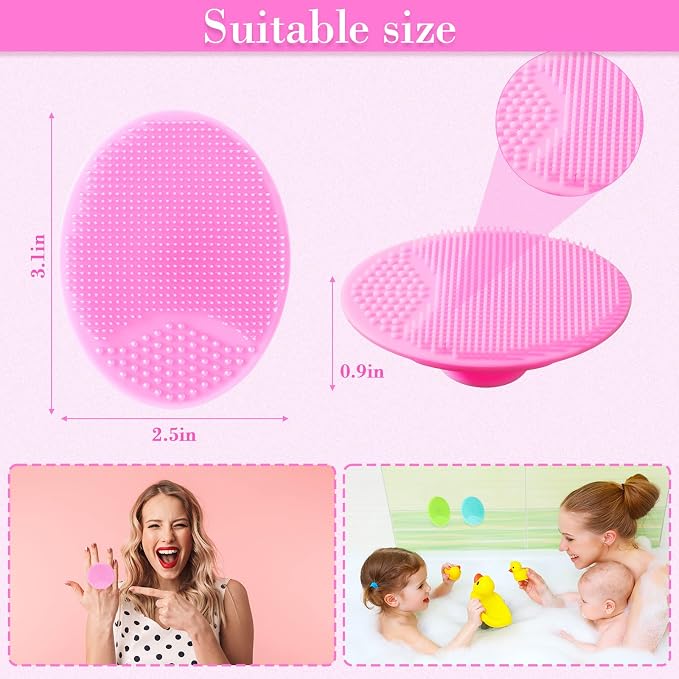 Nuogo 40 Pack Facial Cleansing Brush Face Scrubber Face Exfoliator Exfoliating - Image 2