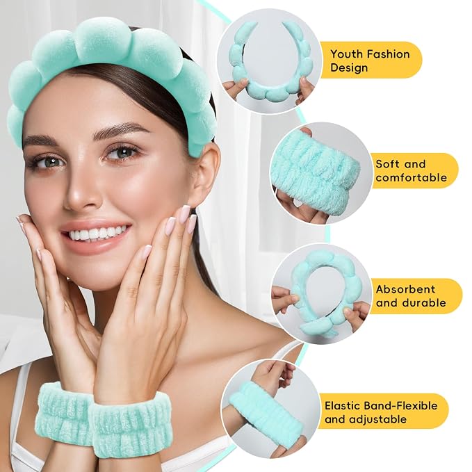 my novel things Spa Headband For Washing Face - Image 5