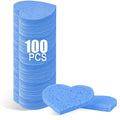100-Count Compressed Facial Sponges by Mainlyrunmakeupsuppliers