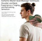 Neck and Shoulder Massager, Professional Shiatsu Neck Massager, Portable Deep - Image 4