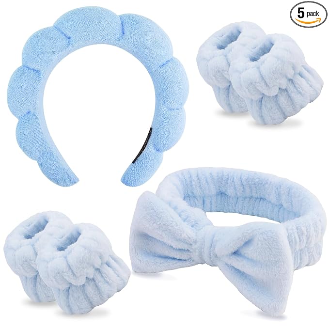 Chanaco Hairband, Soft & Comfortable Microfiber Facial Headband by Chanaco