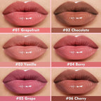 KIMUSE 6 Pcs Tinted Lip Butter Hydration Balm Set, 6 Flavored Shades Hydrating - Image 2