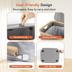 Towel Warmer & Laundry Basket 2-in-1, Foldable Towel Warmer - Image 7