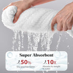 MABAO 2 Pack Microfiber Hair Towel Wrap - Image 5