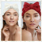 3 Pieces Towel Headbands for Women Makeup Headband for Washing Face Makeup Spa - Image 5