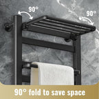 Heated Towel Rack for Bathroom Towel Warmer Racks Wall Mounted - Image 4
