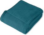 Sweet Home Collection 100% Fine Cotton Blanket Luxurious Weave Stylish Design - Image 2