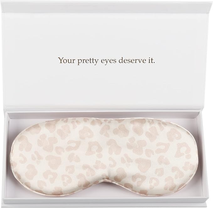 Silk Sleep Mask Light Blocking Luxury 100% Mulberry 22mm Silk Eye Mask Eye by YanserSelection