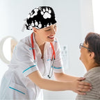 Ethnic Aztec Pattern Adjustable Scrub Cap Hat - Image 6