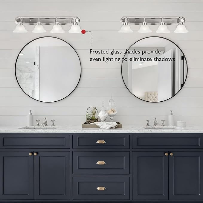 Design House 519215 Millbridge Vanity Light Dimmable - Image 4