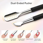Makartt Cuticle Trimmer with Cuticle Pusher - Image 3