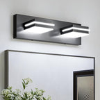 VOLISUN Modern Bathroom Vanity Light Fixtures, Matte Black LED Bathroom - Image 6