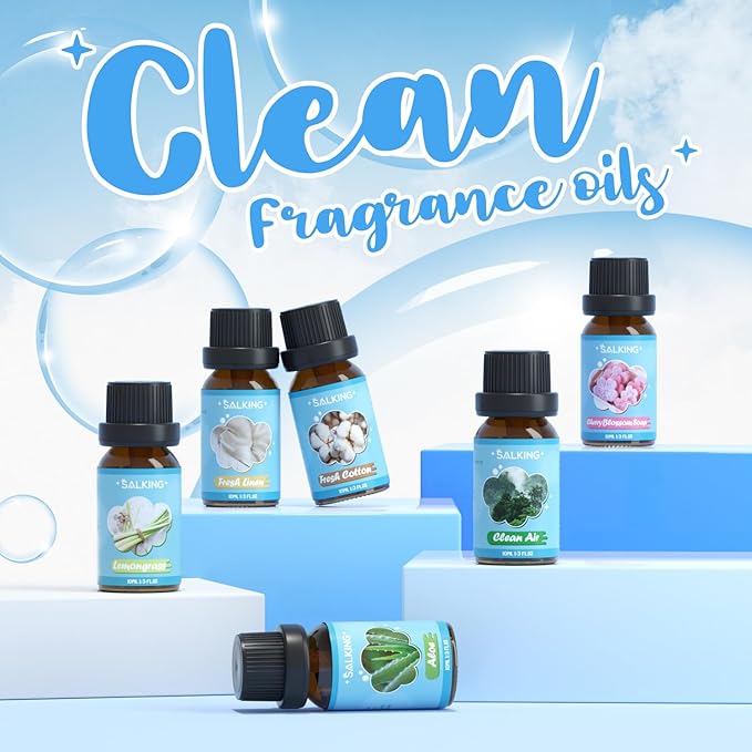 SALKING Clean Fragrance Oils, Premium Essential Oil - Image 2