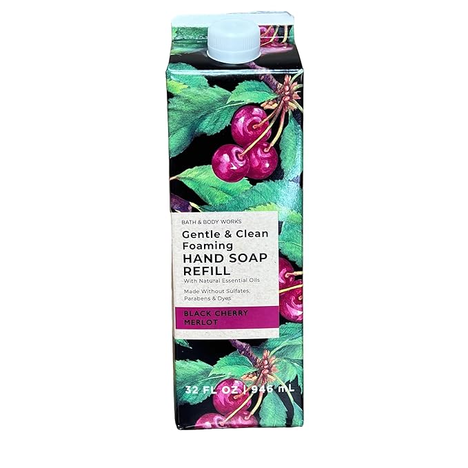 Bath & Body Works Black Cherry Merlot Refill Gentle & Clean Foaming Hand Soap by BathBodyWorks