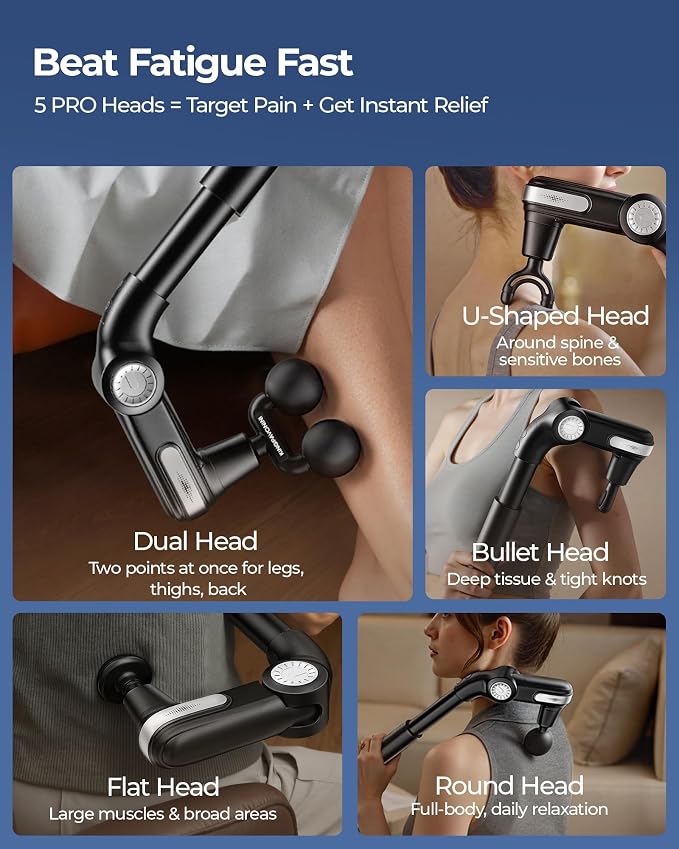 KingPavonini Foldable Massage Gun - Image 7