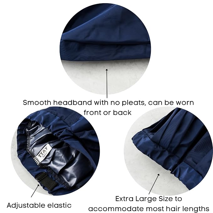 TTAT Shower Cap Extra Large for Men & Women - Image 5