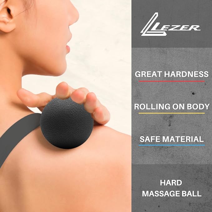 LEZER, Trigger Massage Point, Manual Massage Ball, Muscle Knots Relief Tool - Image 4
