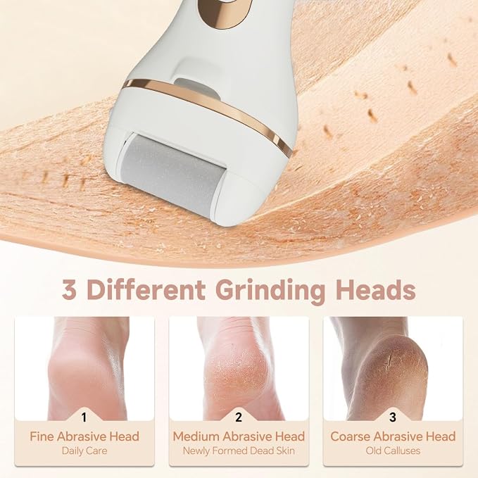 Electric Foot Callus Remover Rechargeable Pedicure Kit - Image 3