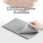 SuzziPad Microwave Heating Pad for Reduce Discomfort Washable Cover, 7x12 - Image 4