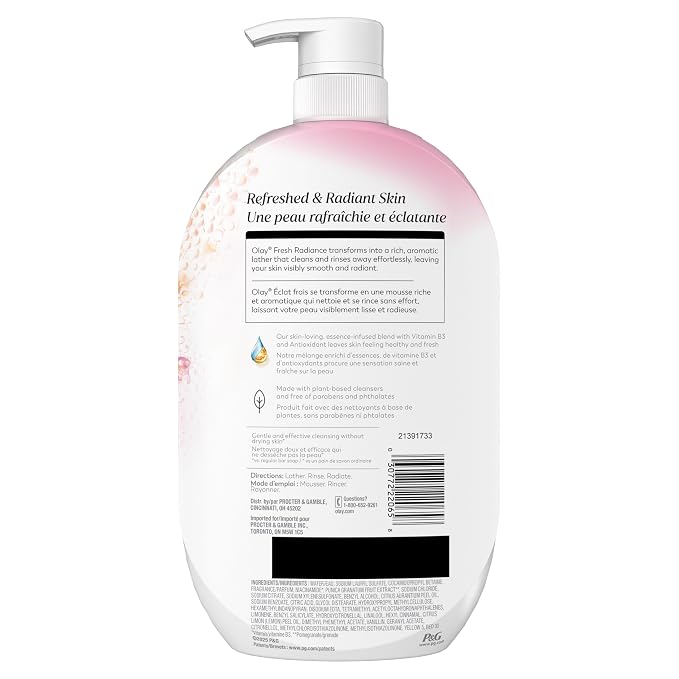 Olay Body Wash for Women, Fresh Radiance, 24/7 Skin-Loving Freshness, Visibly - Image 13
