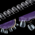 UNA GELLA Extra Short Coffin Nail Tips: XS 216pcs Pre-shape Press on Nails - Image 9