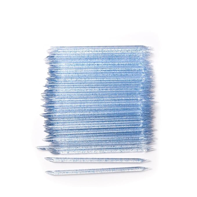 100Pcs Disposable Nail Sticks Double-End Nail Cuticle Pusher Remover Nail Care by Unknown