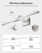 VONLUCE 30" LED Bathroom Vanity Light, 3CCT Modern LED Vanity Lights - Image 4