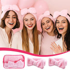 36 Pcs Spa Headband for Women, Makeup Cosmetic Headband for Women 12 Spa - Image 6