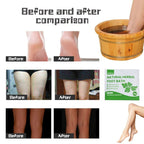 Natural Mugwort/Wormwood Herbal Foot Soak, Lymphatic Ginger Foot Bath Bag - Image 5
