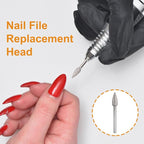 ANCIRS 11 Pcs Nail Drill Bits Sets + 6 Pcs 3/32" File Sanding Bands, Nail File - Image 6