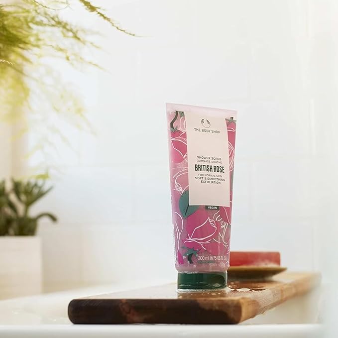 The Body Shop British Rose Shower Scrub - Image 2