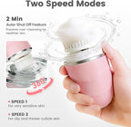 Facial Cleansing Brush, Mini Electric Face Scrubber, Waterproof Face Exfoliator - Image 6